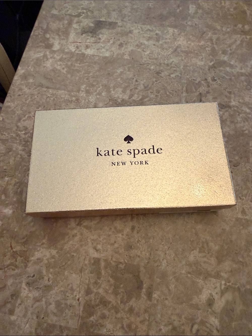 kate spade NWT Black Leather Wallet Wristlet with Gold Logo NIB - Picture 16 of 17
